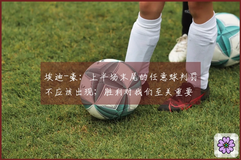 埃迪-豪：上半场末尾的任意球判罚不应该出现；胜利对我们至关重要